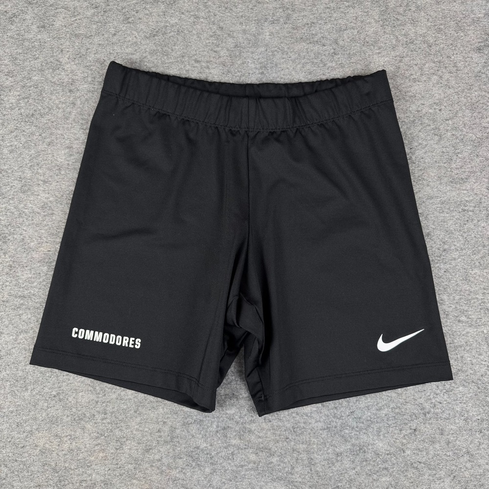 Nike Vanderbilt Commodores Running Compression Shorts 7" Black Womens Medium M